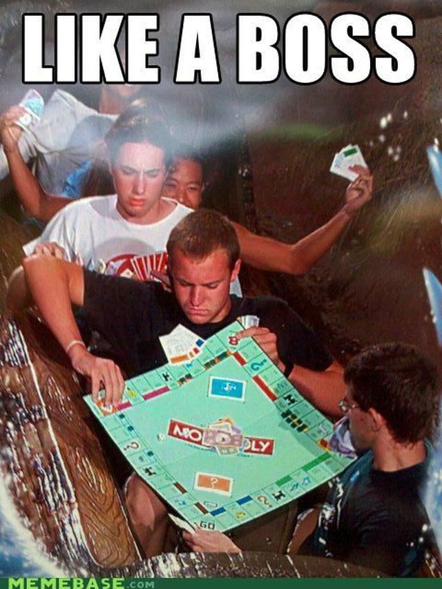 Like a boss