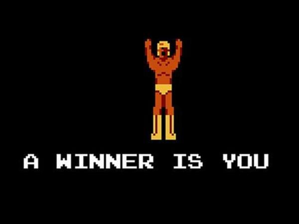A winner is you!